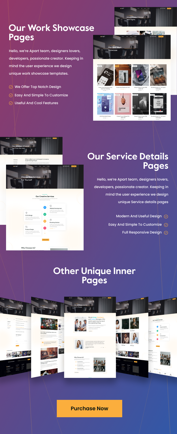 Aprt - Digital Agency & Multipurpose HTML Template