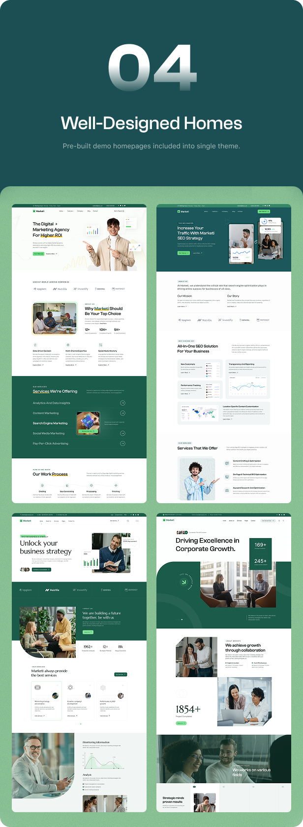 Marketi - SEO Digital Marketing HTML Template
